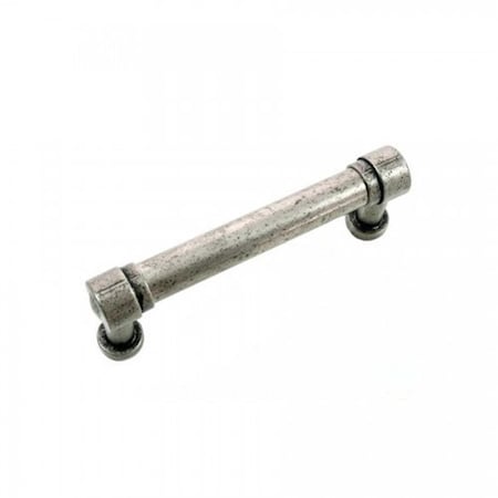 Strategic Brands 3 in. Distressed Pewter Precision Cabinet Pull 85564